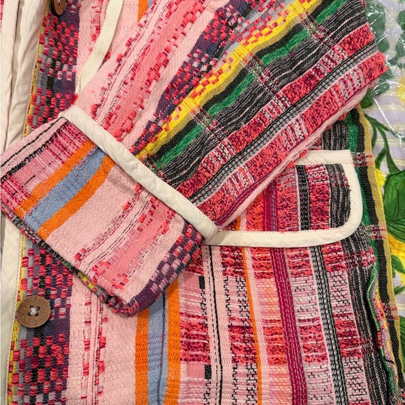 Free People Ezra Striped Hooded Jacket - Picture 8 of 9